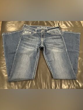 Blue Women's Bootcut Jeans